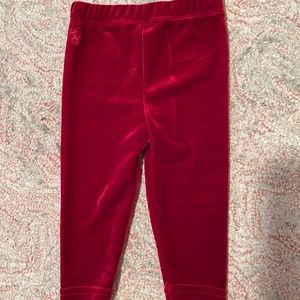 Ralph Lauren velvet leggings 9m